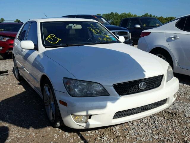 JTHBD192130073002 - 2003 LEXUS IS 300 WHITE photo 1