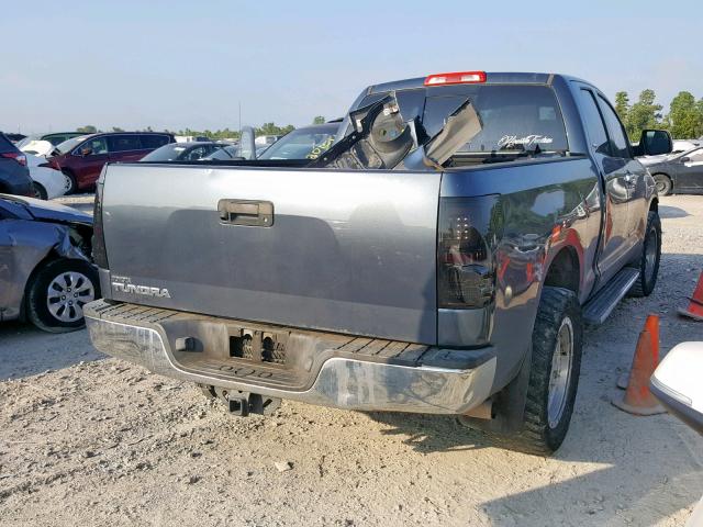 5TFRV54189X073288 - 2009 TOYOTA TUNDRA DOU TEAL photo 4