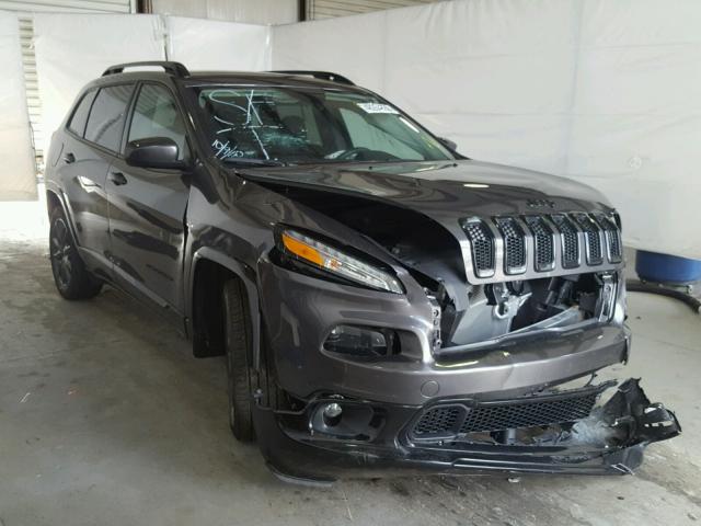 1C4PJLCB3JD621558 - 2018 JEEP CHEROKEE L GRAY photo 1