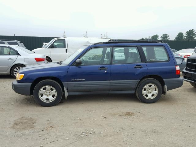 JF1SF63551H741089 - 2001 SUBARU FORESTER L BLUE photo 9