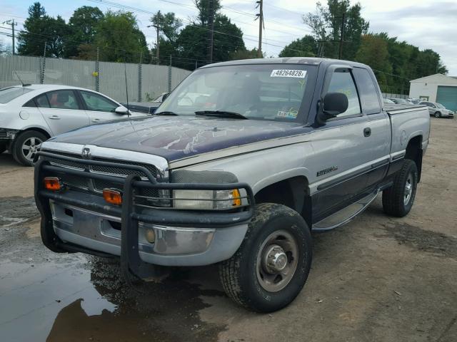 1B7KF23Z9WJ199999 - 1998 DODGE RAM 2500 TWO TONE photo 2