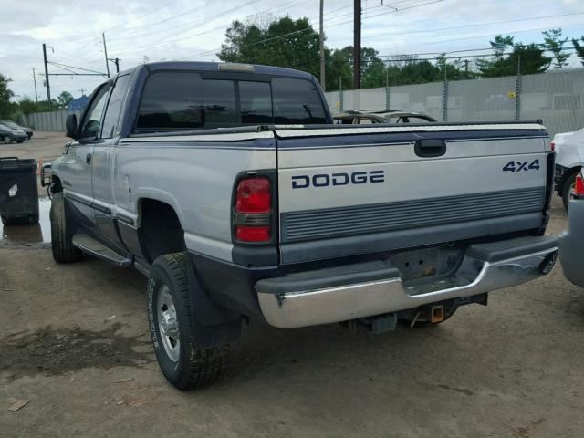 1B7KF23Z9WJ199999 - 1998 DODGE RAM 2500 TWO TONE photo 3