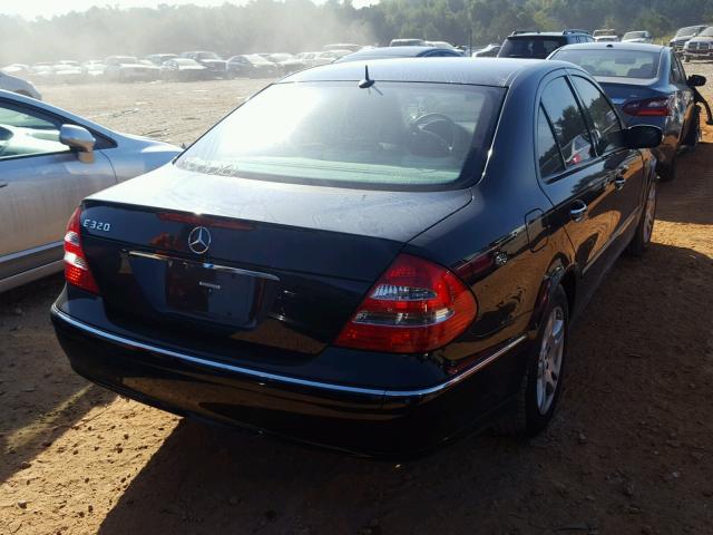 WDBUF65J23A322334 - 2003 MERCEDES-BENZ E 320 BLACK photo 4