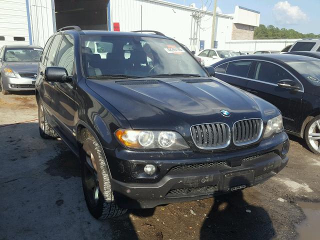 5UXFA13595LY03298 - 2005 BMW X5 3.0I BLACK photo 1