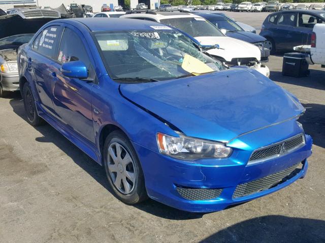 JA32U2FU9FU015048 - 2015 MITSUBISHI LANCER ES BLUE photo 1