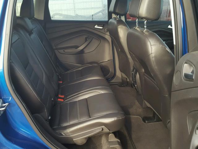 1FMCU9J95HUE95640 - 2017 FORD ESCAPE TIT BLUE photo 6