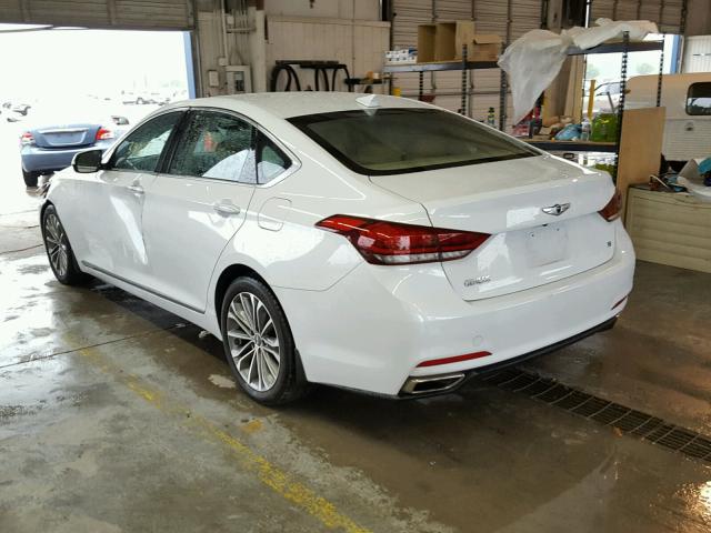 KMHGN4JE9FU049213 - 2015 HYUNDAI GENESIS 3. WHITE photo 3