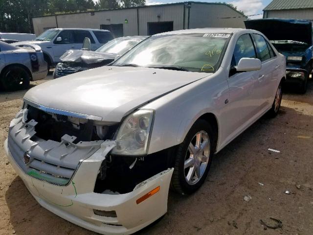 1G6DC67A770186661 - 2007 CADILLAC STS WHITE photo 2