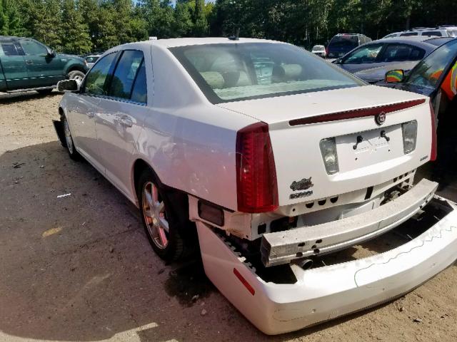 1G6DC67A770186661 - 2007 CADILLAC STS WHITE photo 3