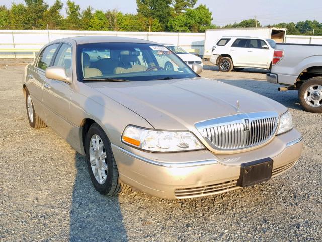 2LNHM82V79X635600 - 2009 LINCOLN TOWN CAR S TAN photo 1