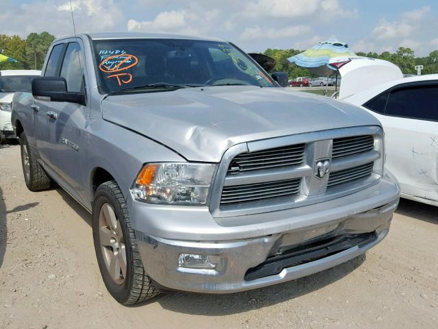 1C6RD6GT2CS224434 - 2012 DODGE RAM 1500 S SILVER photo 1