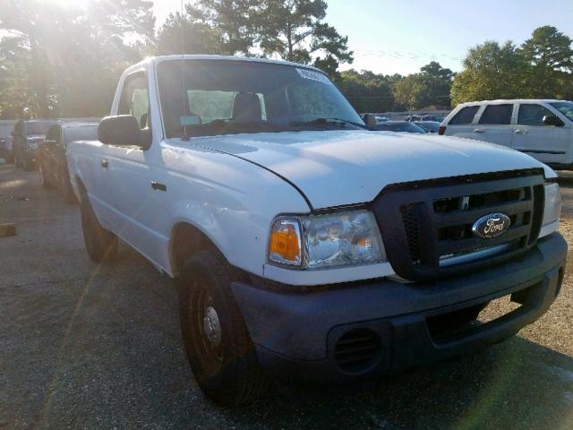 1FTYR10D94PA83281 - 2004 FORD RANGER WHITE photo 1