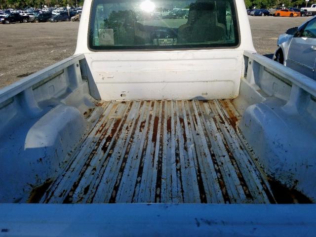 1FTYR10D94PA83281 - 2004 FORD RANGER WHITE photo 9