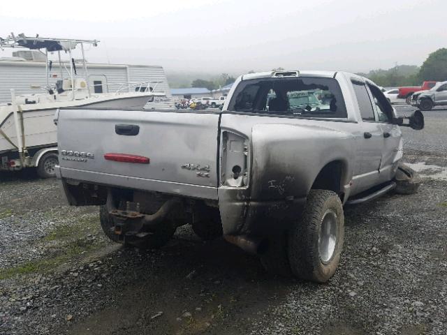 3D7MU48C43G749692 - 2003 DODGE RAM 3500 S SILVER photo 4