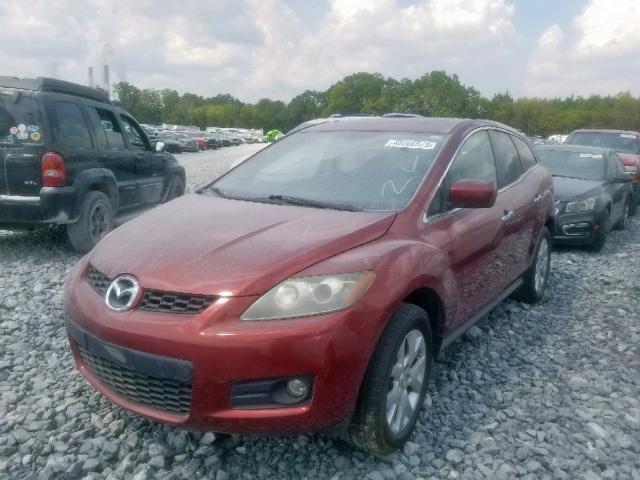 JM3ER293170121724 - 2007 MAZDA CX-7 BURGUNDY photo 2