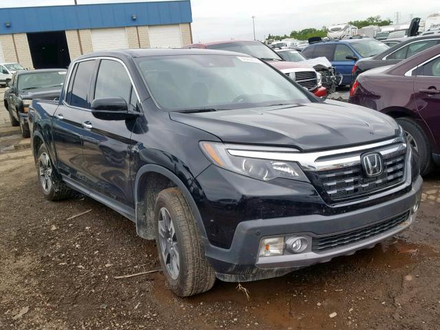 5FPYK3F73KB007328 - 2019 HONDA RIDGELINE BLACK photo 1