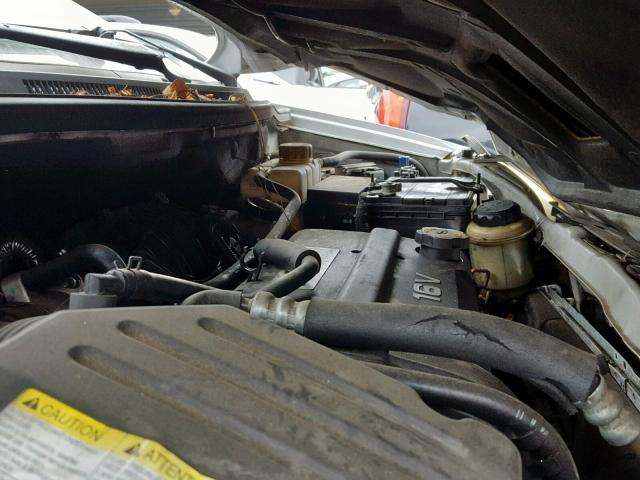 KL1TD56607B145216 - 2007 CHEVROLET AVEO BASE ვერცხლისფერი ფოტო 9