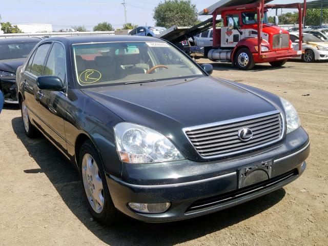 JTHBN30F720060696 - 2002 LEXUS LS 430 GREEN photo 1