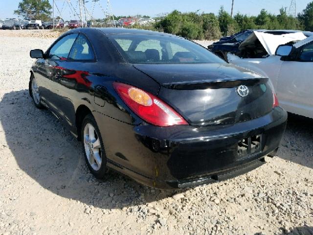 4T1CA38P35U053378 - 2005 TOYOTA CAMRY SOLA BLACK photo 3