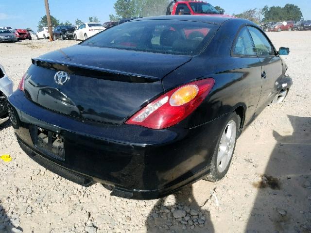 4T1CA38P35U053378 - 2005 TOYOTA CAMRY SOLA BLACK photo 4