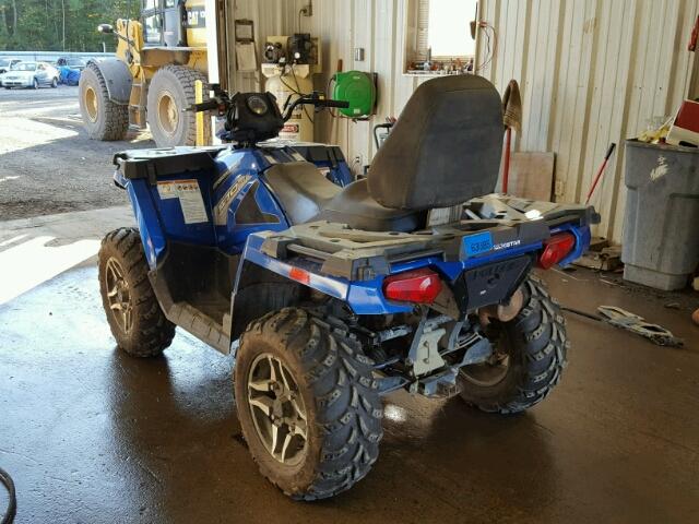 4XASJE574FA218915 - 2015 POLARIS SPORTSMAN BLUE photo 3