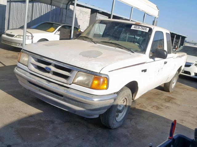 1FTCR14U2TPA43174 - 1996 FORD RANGER SUP WHITE photo 2