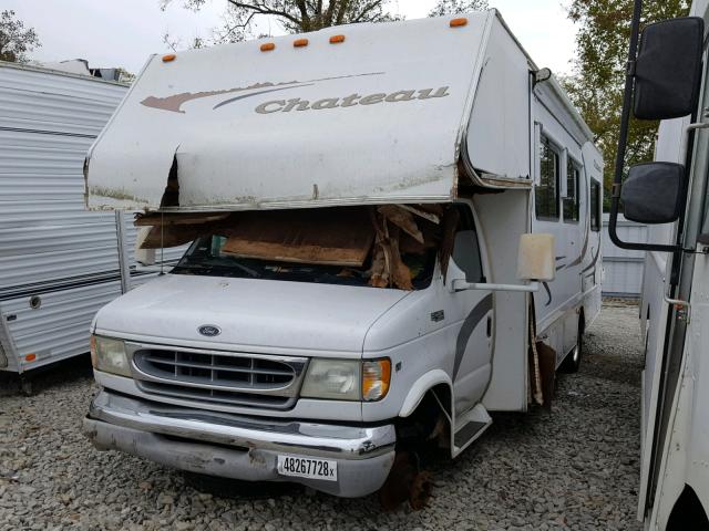 1FDXE45S02HB74927 - 2003 FORD E450 RV BEIGE photo 2