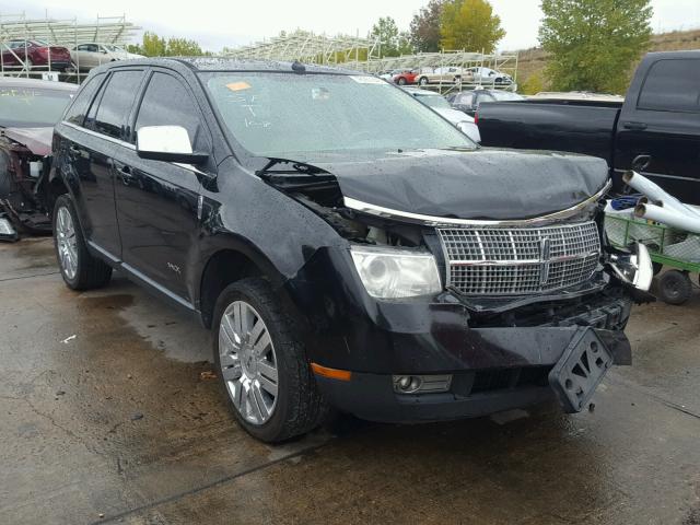 2LMDU88C18BJ23917 - 2008 LINCOLN MKX BLACK photo 1