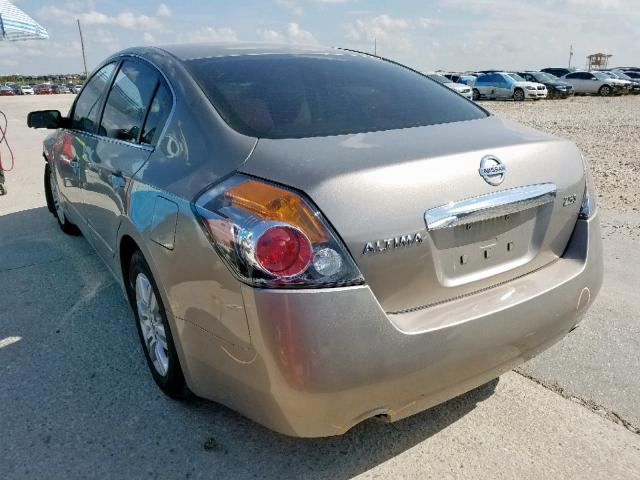 1N4AL2AP3CN439760 - 2012 NISSAN ALTIMA BAS GOLD photo 3