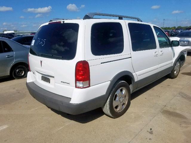 1GMDV33136D121837 - 2006 PONTIAC MONTANA SV WHITE photo 4