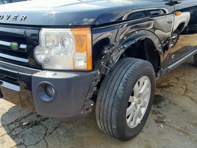 SALAD25415A327579 - 2005 LAND ROVER LR3 SE BLACK photo 9