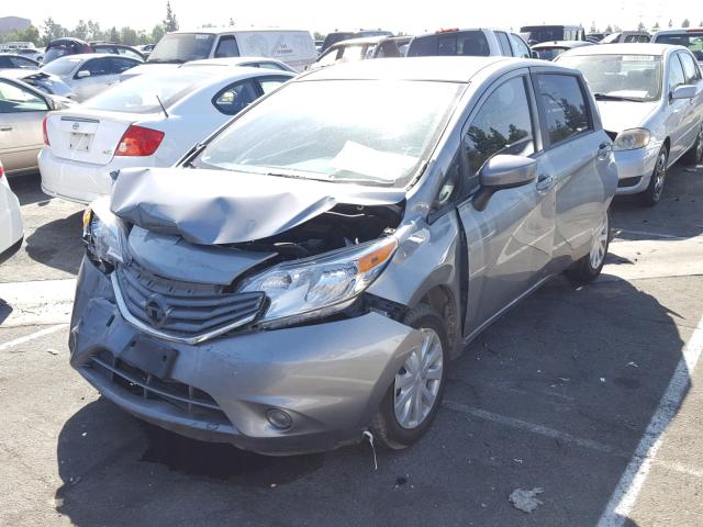 3N1CE2CP7FL413308 - 2015 NISSAN VERSA NOTE GRAY photo 2