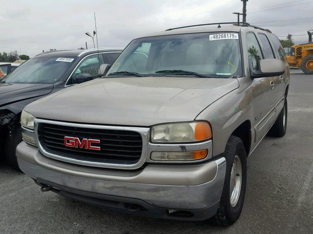 1GKEC16T02J115414 - 2002 GMC YUKON XL C GRAY photo 2