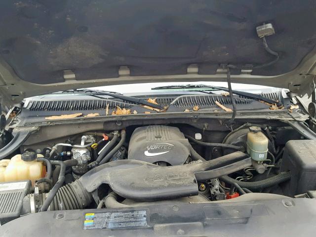 1GKEC16T02J115414 - 2002 GMC YUKON XL C GRAY photo 7