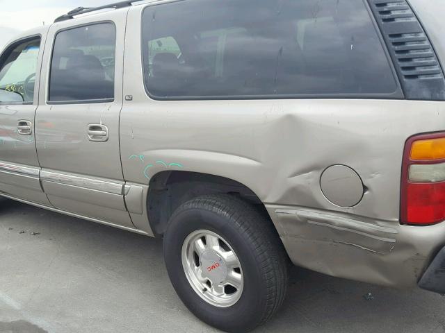 1GKEC16T02J115414 - 2002 GMC YUKON XL C GRAY photo 9