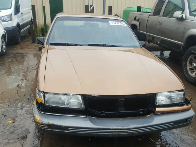 1G2NE54U6KC678128 - 1989 PONTIAC GRAND AM L TAN photo 9