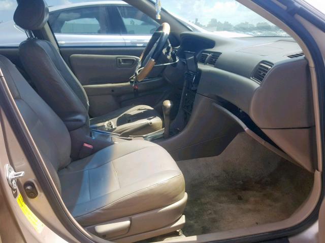 4T1BG28K81U780180 - 2001 TOYOTA CAMRY CE TAN photo 5