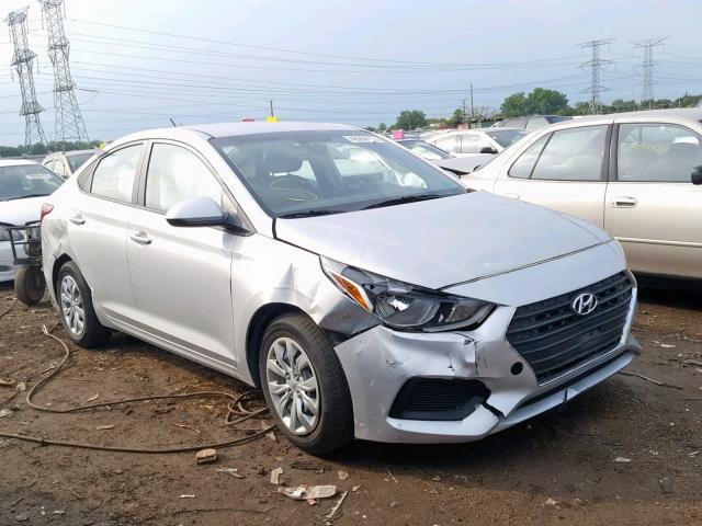 3KPC24A37JE012162 - 2018 HYUNDAI ACCENT SE SILVER photo 1