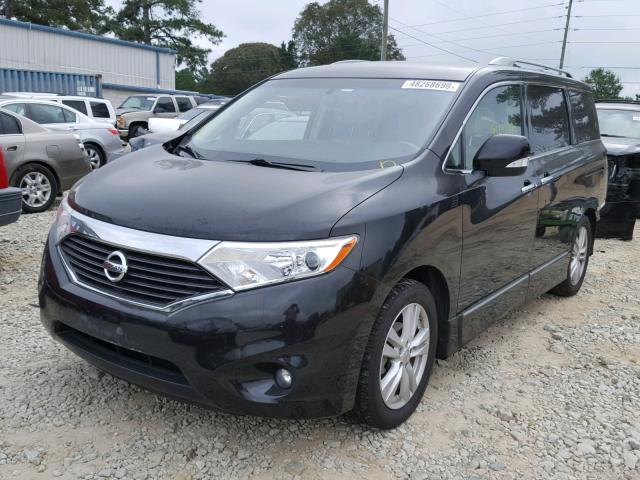 JN8AE2KP7B9001290 - 2011 NISSAN QUEST S BLACK photo 2