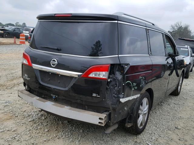 JN8AE2KP7B9001290 - 2011 NISSAN QUEST S BLACK photo 4