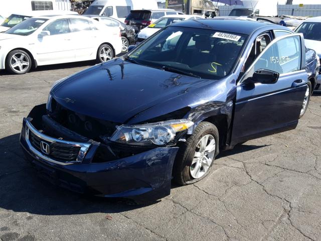 JHMCP26418C070582 - 2008 HONDA ACCORD LXP BLUE photo 2