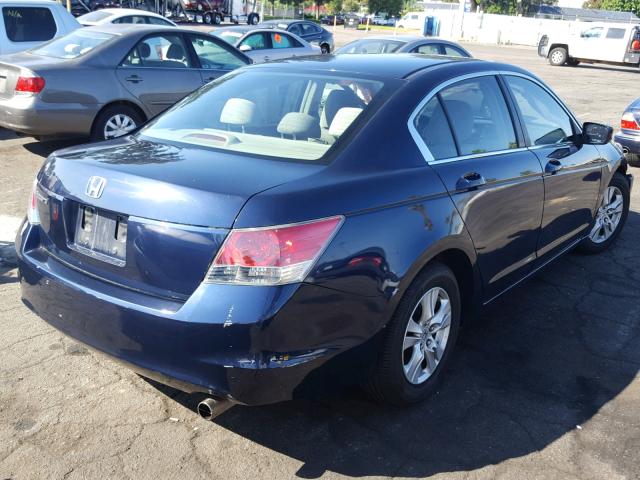 JHMCP26418C070582 - 2008 HONDA ACCORD LXP BLUE photo 4