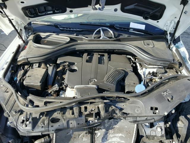 4JGDF6EE1HA806406 - 2017 MERCEDES-BENZ GLS 450 4M WHITE photo 7