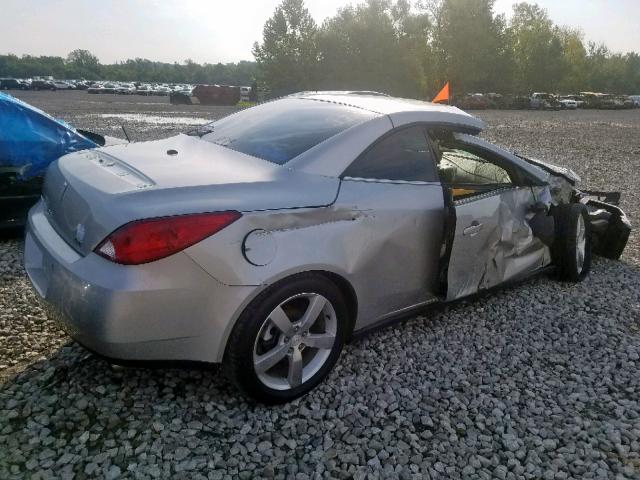 1G2ZH361274186326 - 2007 PONTIAC G6 GT GRAY photo 4