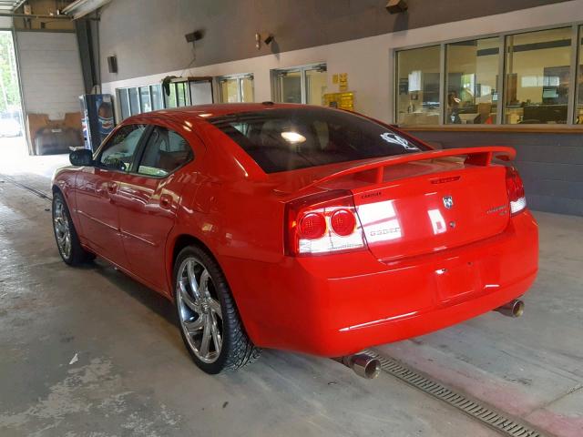 2B3CA3CV4AH125066 - 2010 DODGE CHARGER SX RED photo 3