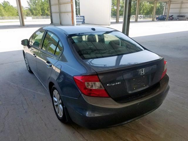 2HGFB2F98CH517599 - 2012 HONDA CIVIC EXL 银色 照片 3