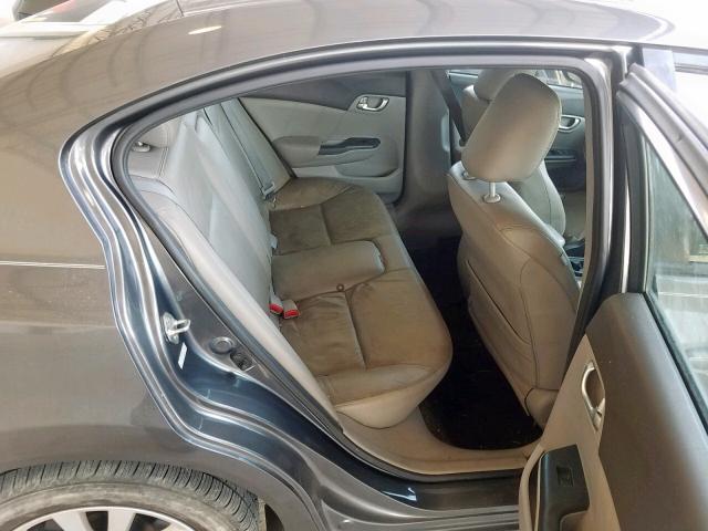 2HGFB2F98CH517599 - 2012 HONDA CIVIC EXL 银色 照片 6