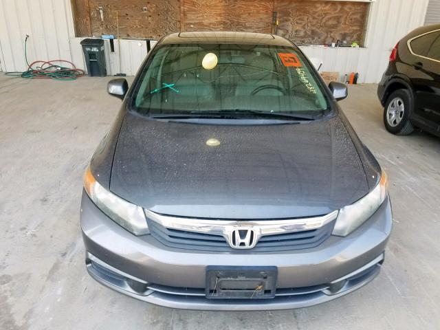 2HGFB2F98CH517599 - 2012 HONDA CIVIC EXL 银色 照片 9