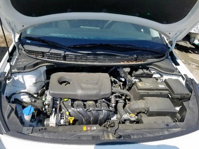 3KPA24AB2KE169923 - 2019 KIA RIO S WHITE photo 7