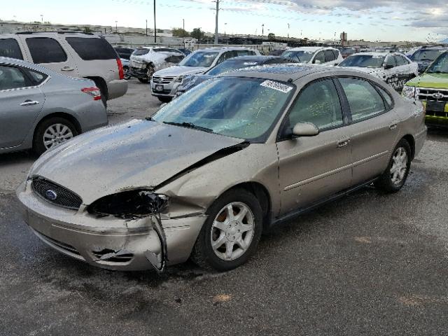 1FAFP56U96A206696 - 2006 FORD TAURUS SEL TAN photo 1